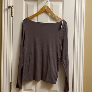 NWT Gap Favorite T Boat Neck Long Sleeve Tee Large